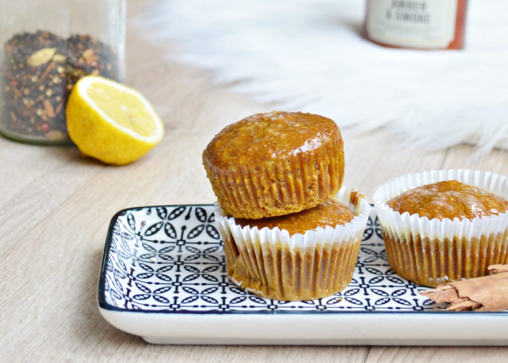 Muffins à la citrouille et aux épices vegan