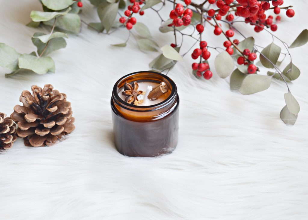 DIY : bougie de noël façon pain d'épice