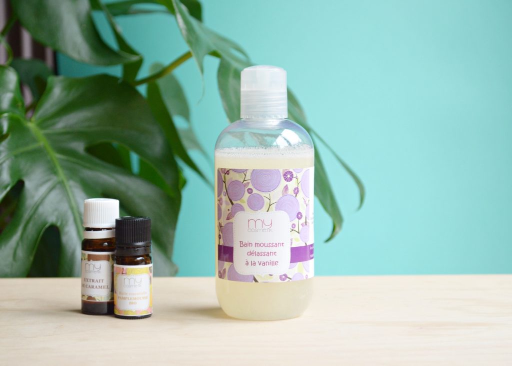 Bain moussant à la vanille DIY