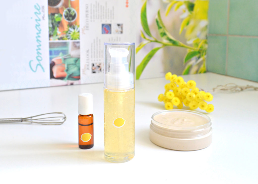 Box joli essence cosmétiques maison